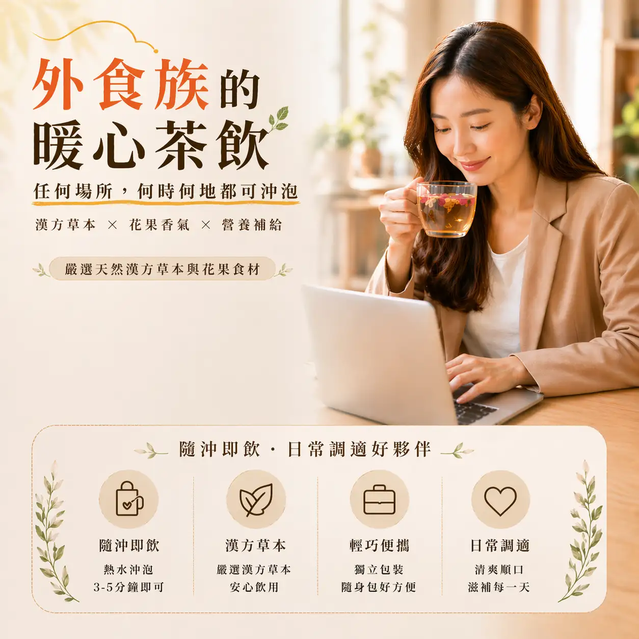 漢方草本|輕盈女神茶