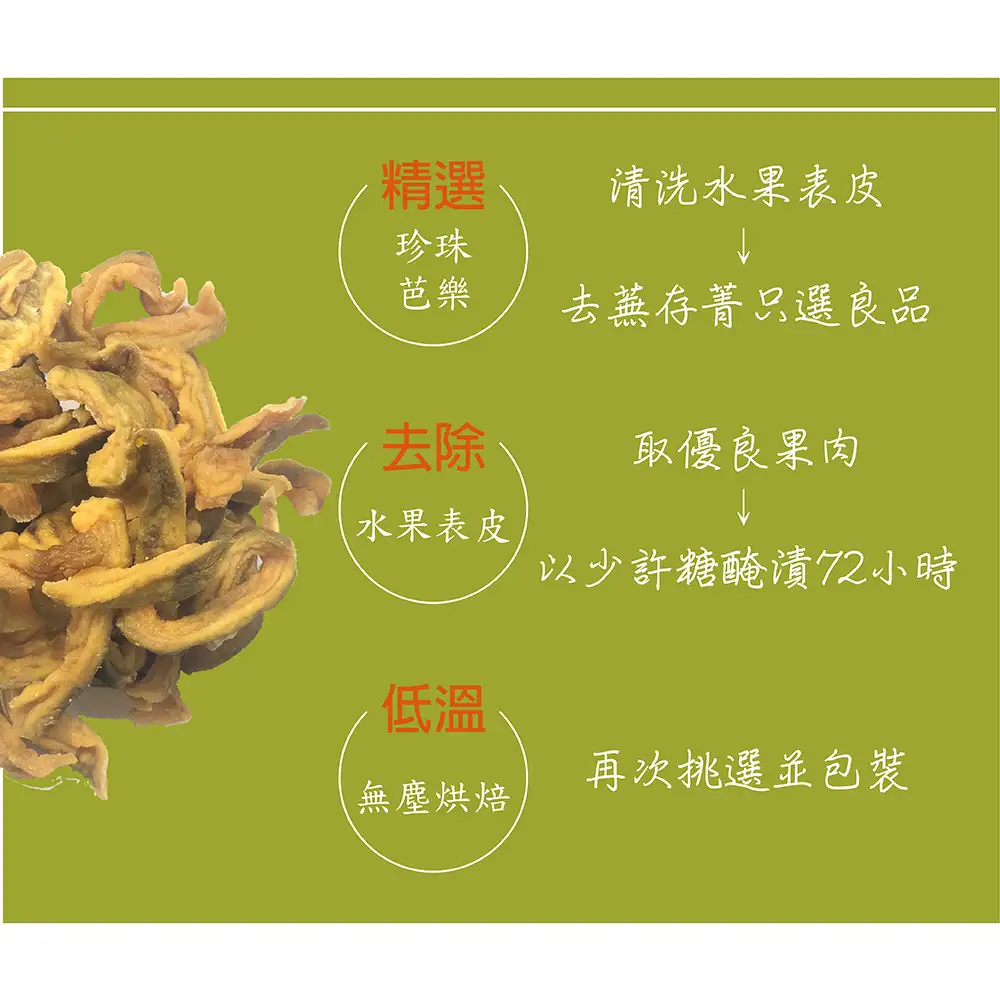 低糖珍珠芭樂乾