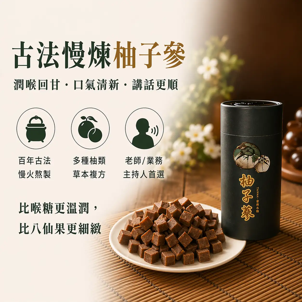 柚子蔘250g/罐